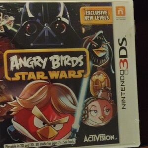 Nintendo 3DS Angry Birds Star Wars Game - Black and Red